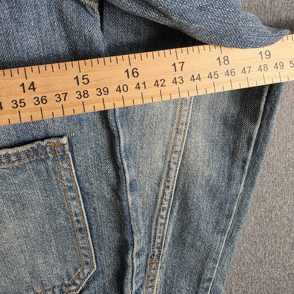 Denim Jacket XXS with Texas Patches. Upcycled. One Of A Kind. Western. Texas. - Picture 7 of 10